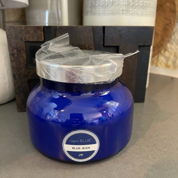 capri blue Other - Brand New Capri Blue “Blue Jean” 19oz Candle